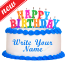 Write Name on Birthday Cake APK