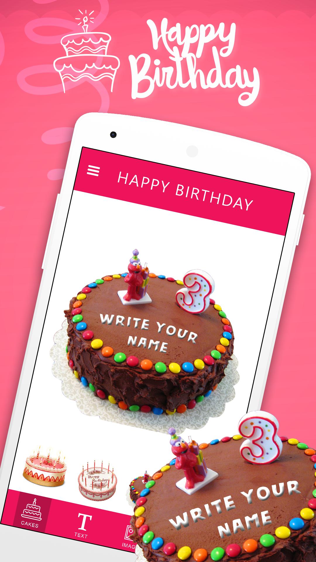 Ecrire Prenom Sur Anniversaire Gateau Pour Android Telechargez L Apk