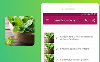 beneficios de la menta Ekran Görüntüsü 2
