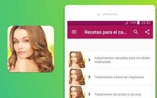 Recetas para el cabello capture d'écran 2