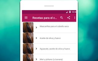 Recetas para el cabello seco screenshot 2