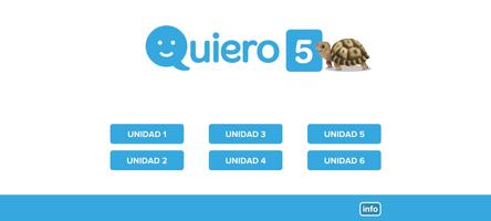 Quiero - 5 años Plakat
