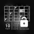 Calendar Widget (key) آئیکن