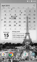 Calendar Widget (key) imagem de tela 3