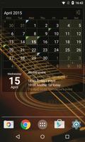 Calendar Widget (key) الملصق