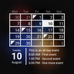 ”Calendar Widget Month + Agenda