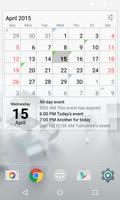 Calendar Widget screenshot 1