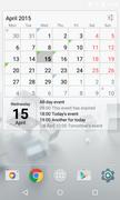 Calendar Widget Month + Agenda screenshot 1