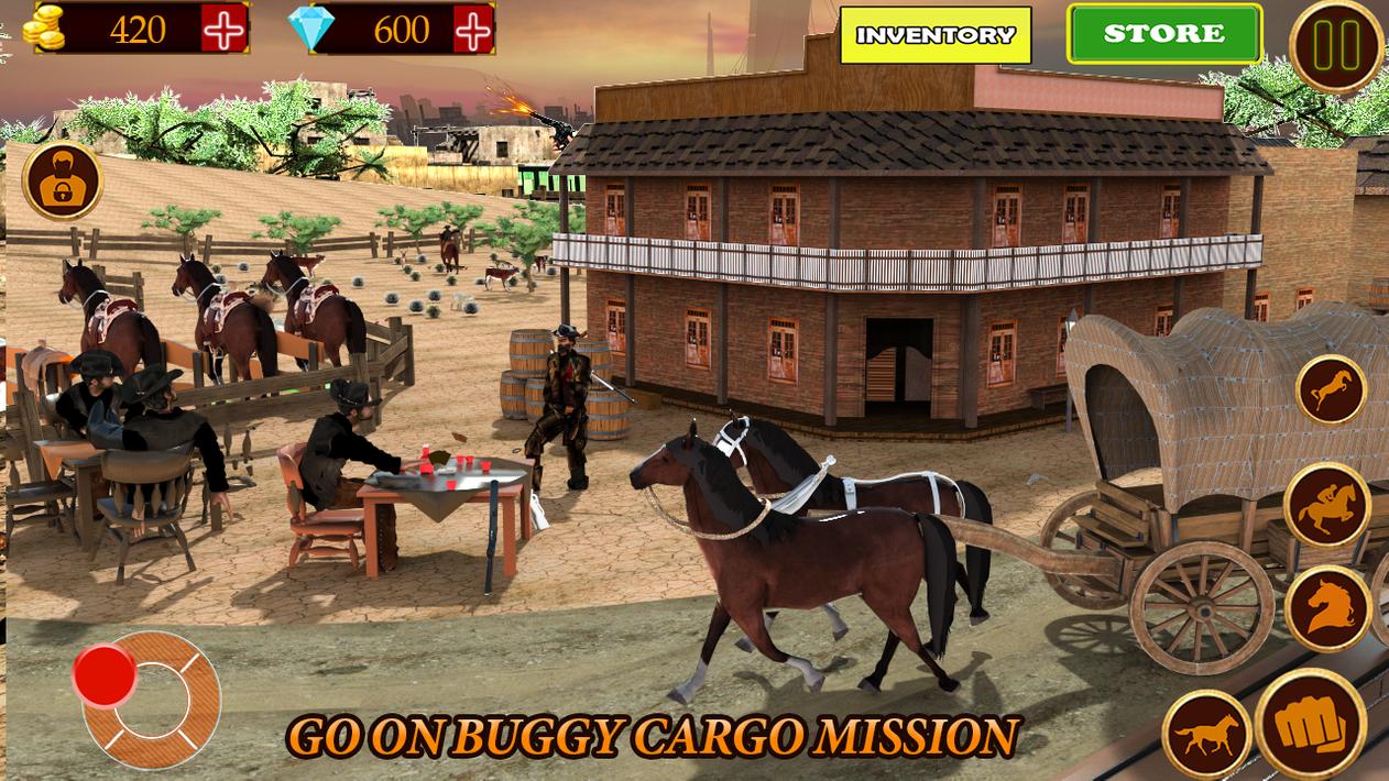 Wild West Cowboy Gunfighter Western Cowboy Games for Android APK
