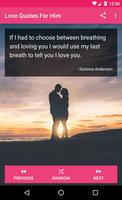 Love Quotes For Him 스크린샷 1