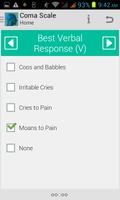 Children's Coma Scale syot layar 1