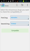 برنامه‌نما IV Drug Compatibility عکس از صفحه