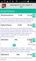 Paediatric Emergencies Lite captura de pantalla 2