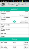 PICU Calculator Lite captura de pantalla 2