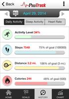 ProTrack Fitness تصوير الشاشة 1