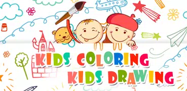 Kids Drawing - Kids Coloring -  Art Games for Kids