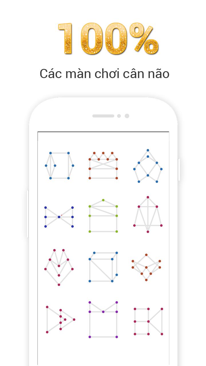 Bạn đang tìm kiếm một trò chơi thú vị, độc đáo để giải trí và rèn luyện trí não? Tải xuống APK Brain 1 LINE - 1 Nét Vẽ 1 Hình cho Android ngay để tham gia thử thách đố vẽ hình bằng 1 nét. Cùng thử sức và thể hiện khả năng nghệ thuật của bạn với những hình vẽ độc đáo chỉ với một nét duy nhất!