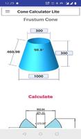 Cone Calculator Lite Cartaz