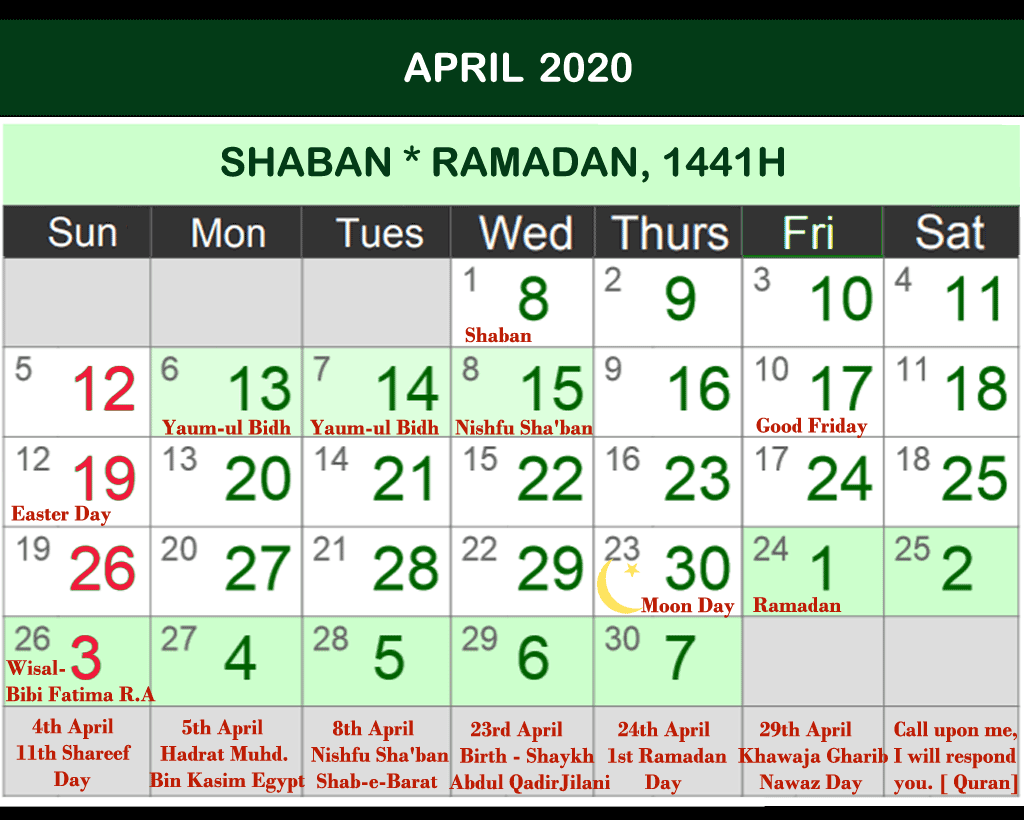Names Of Months In Islamic Calendar 2024 Easy to Use Calendar App 2024