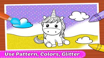 Glitter Coloring Book captura de pantalla 2