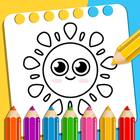 Kids Drawing Games For Toddler icono