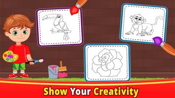 Kids Drawing Games For Toddler captura de pantalla 3