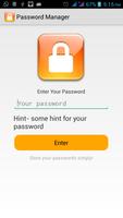Password Manager الملصق