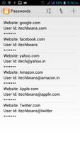 Password Manager تصوير الشاشة 1