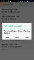 Password Manager تصوير الشاشة 3