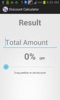 Discount Calculator پوسٹر