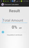 Discount Calculator โปสเตอร์