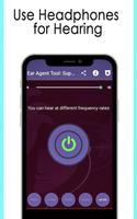 Ear Agent Tool: Super Aid Hearing Amplifier screenshot 1