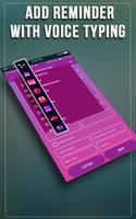 Voice Typing Notepad: ToDo List Planner & Reminder постер
