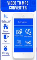 Video to MP3 Converter: Ringtone Maker & Cutter Poster