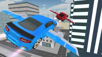 Flying Car Jet: Extreme,Driving Simulator,City 3D capture d'écran 2