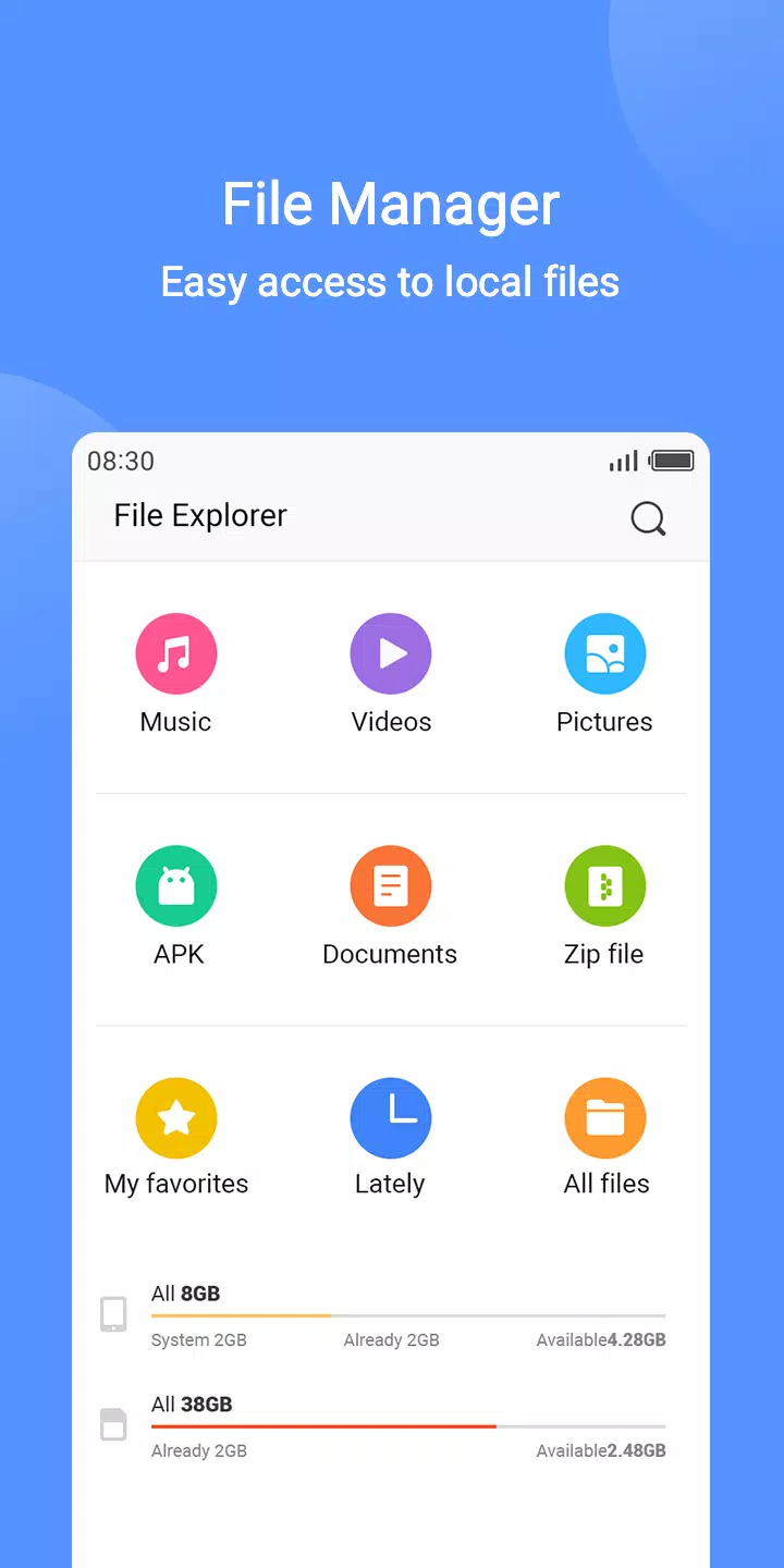 Tải Xuống Apk File Manager Cho Android
