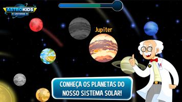 Astrokids Universe. Jogos espaciais para crianças Cartaz