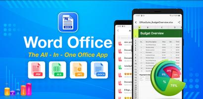 Word Office: Leitor PDF, DOCX Cartaz