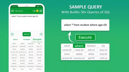 SQL實踐 客戶端和SQL 查詢和數據庫 APK 下載