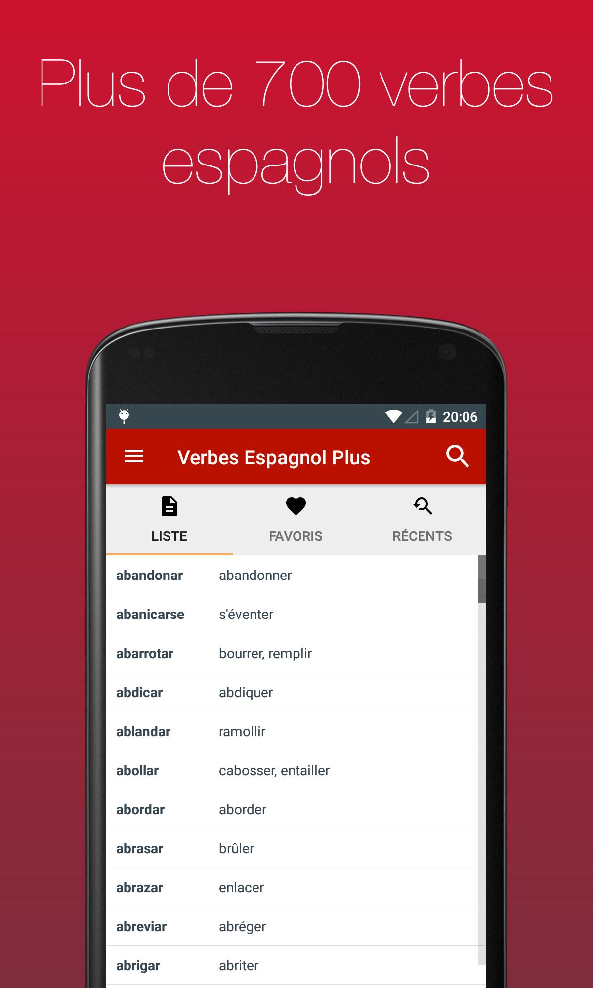 Verbes Espagnol Pour Android Telechargez L Apk