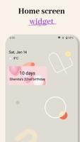 Days Until countdown | widget 截图 1