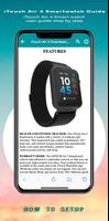 iTouch Air 4 Smartwatch Guide capture d'écran 1