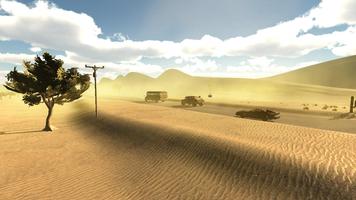 Гонки в пустыне - Выживание 3D Affiche