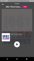 برنامه‌نما Pure Country 106.7 عکس از صفحه