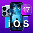 Launcher For iOS 17 Theme 2023 icône