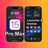 ikon iPhone 15 Pro Max Launcher