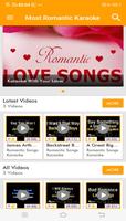 Most Romantic Songs - Karaoke Lyrics syot layar 3