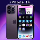 iPhone 14 Pro Max iOS Launcher simgesi