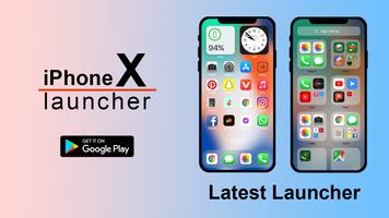 iPhone X Launcher Affiche