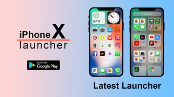 iPhone X Launcher پوسٹر
